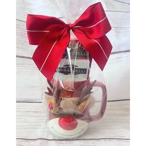 Christmas Holiday Raindeer Ghirardelli Candy‎ & Hot Cocoa Gift Mug